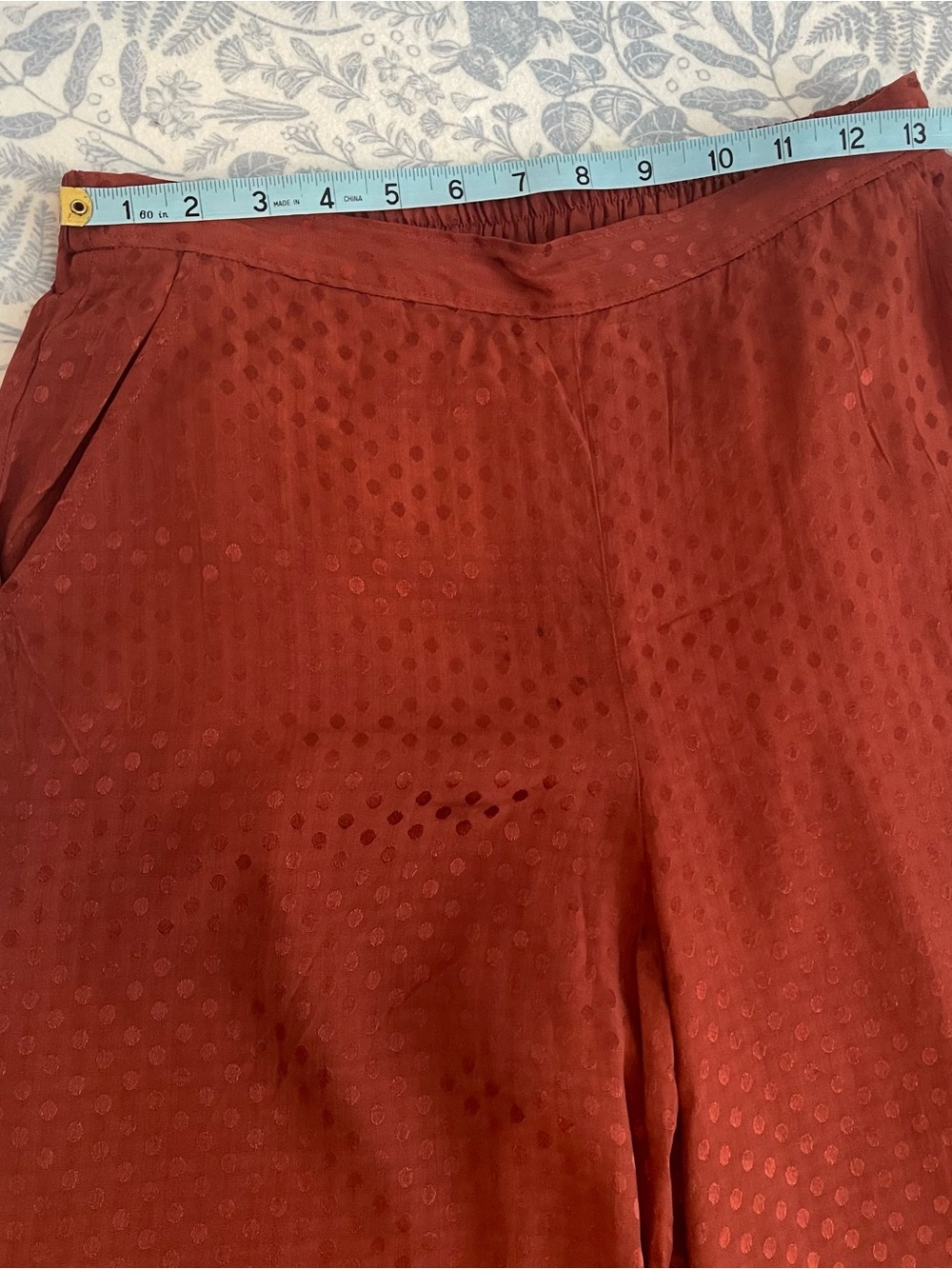 Anthropologie Dolan Left Coast Collection Silky Wide Leg Cropped Pants Size S - Picture 5 of 11